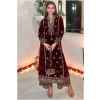Velvet Emb Kurta Set